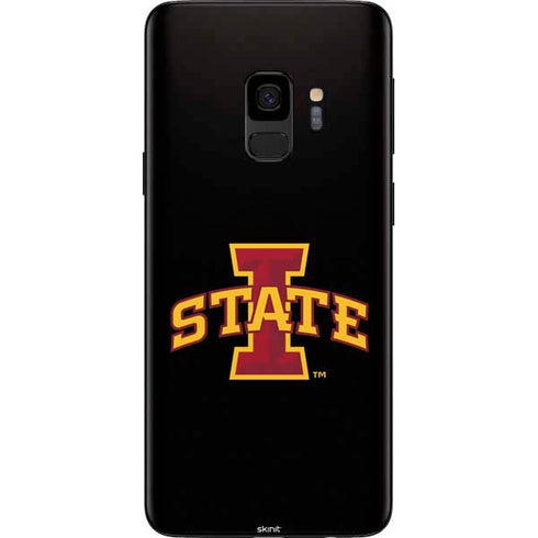 Iowa State University Primary Logo Black Galaxy S9 Skin